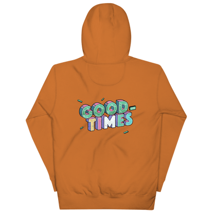 Good Times Unisex Hoodie - Chinchilla Choons