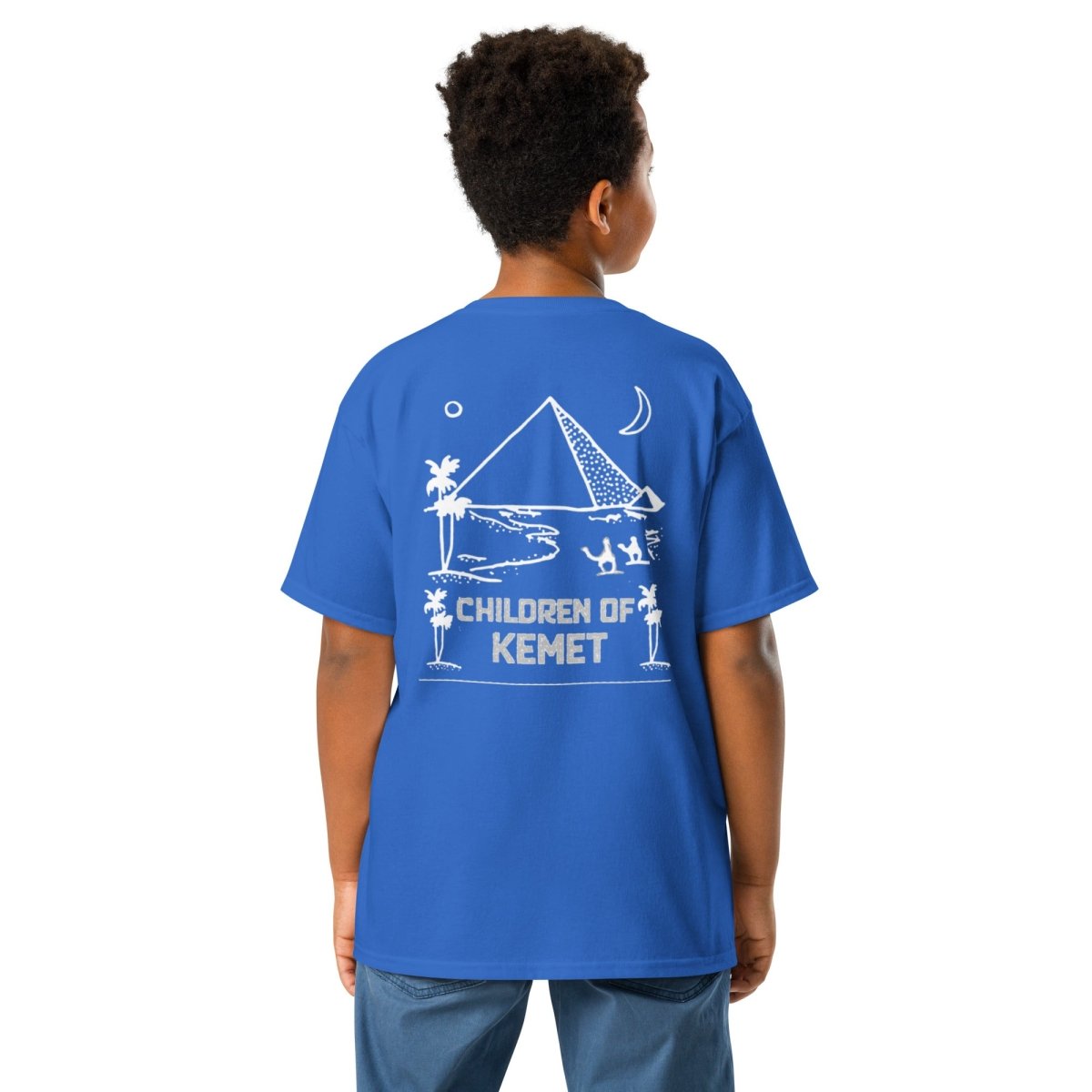 Children Of Kemet Youth Classic Tee (Black) - Chinchilla Choons