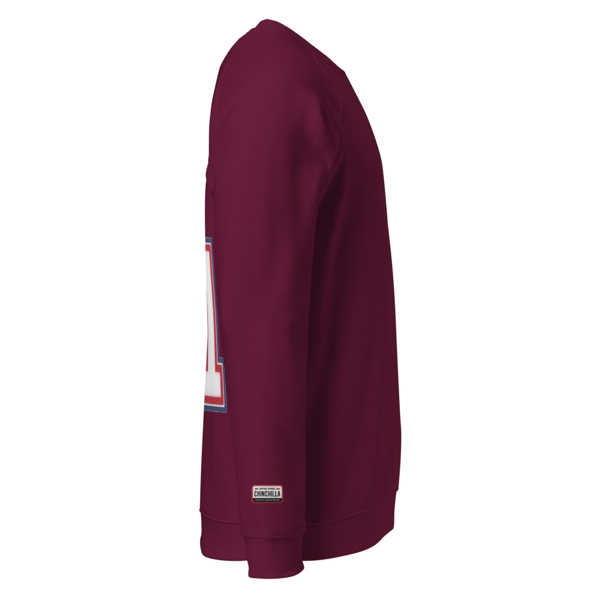 Chinchilla Varsity Unisex Organic Sweatshirt - Chinchilla Choons