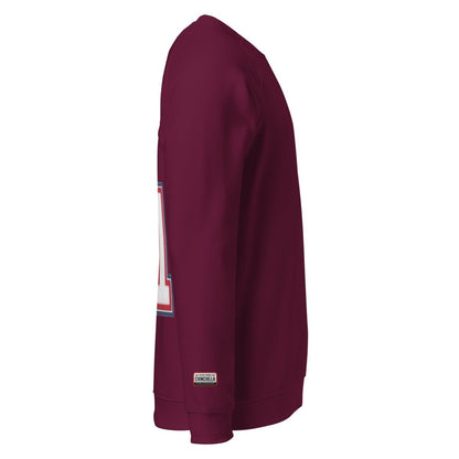 Chinchilla Varsity Unisex Organic Sweatshirt - Chinchilla Choons