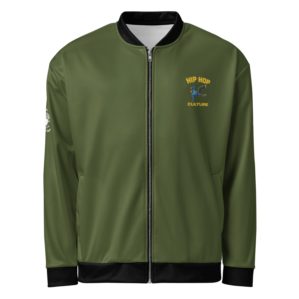 Representing Hip Hop Unisex Bomber Jacket - Chinchilla Choons