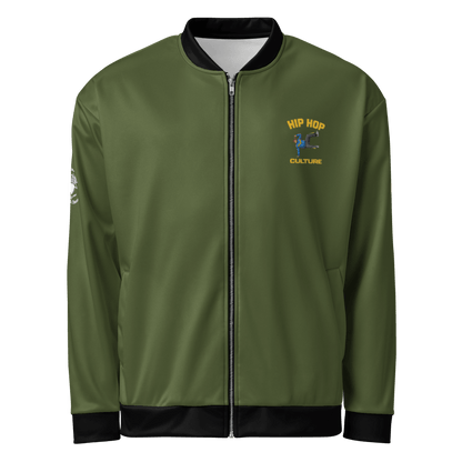 Representing Hip Hop Unisex Bomber Jacket - Chinchilla Choons