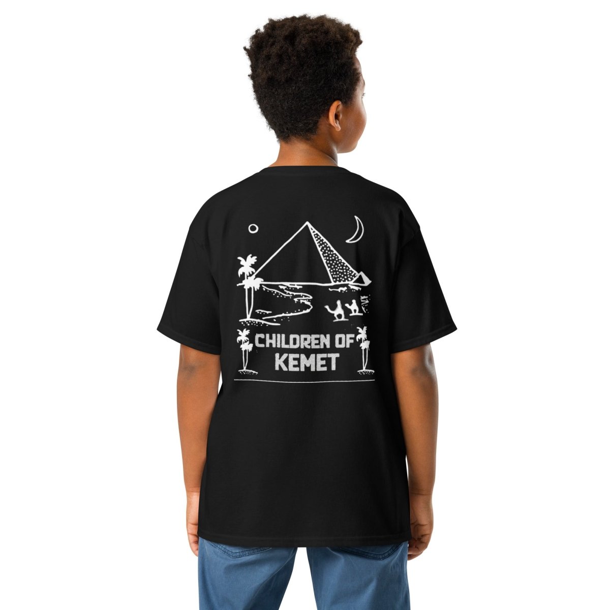 Children Of Kemet Youth Classic Tee (Black) - Chinchilla Choons