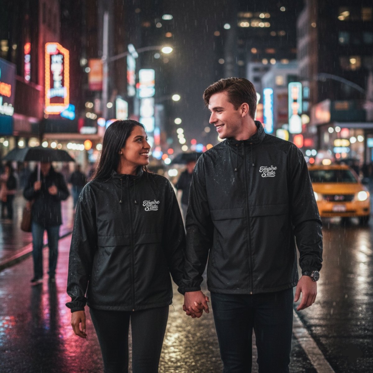 New York City Unisex Windbreaker - Chinchilla Choons