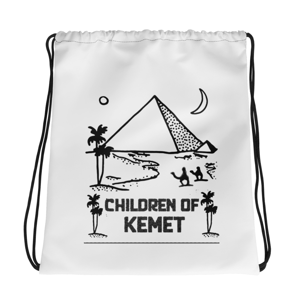 Children Of Kemet Drawstring bag - Chinchilla Choons