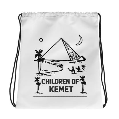 Children Of Kemet Drawstring bag - Chinchilla Choons
