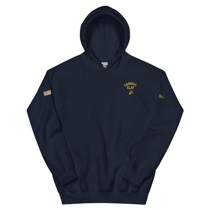 Cassius Clay Classic Unisex Hoodie - Chinchilla Choons