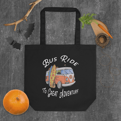 Bus Ride Eco Tote Bag - Chinchilla Choons