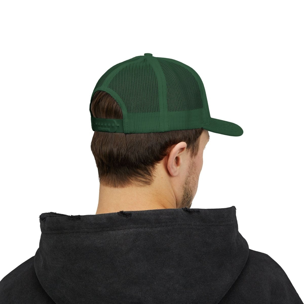 Bronx New York Embroidered Snapback Trucker Cap - Chinchilla Choons