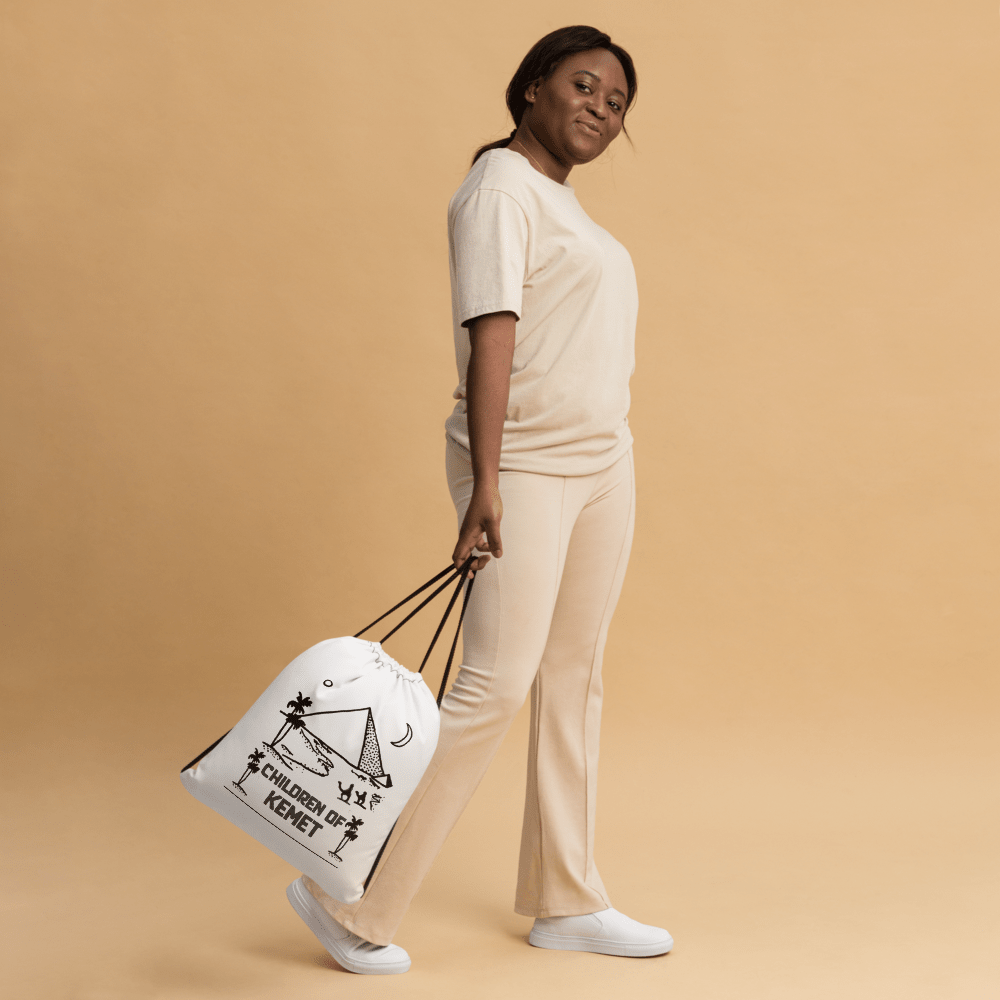 Children Of Kemet Drawstring bag - Chinchilla Choons