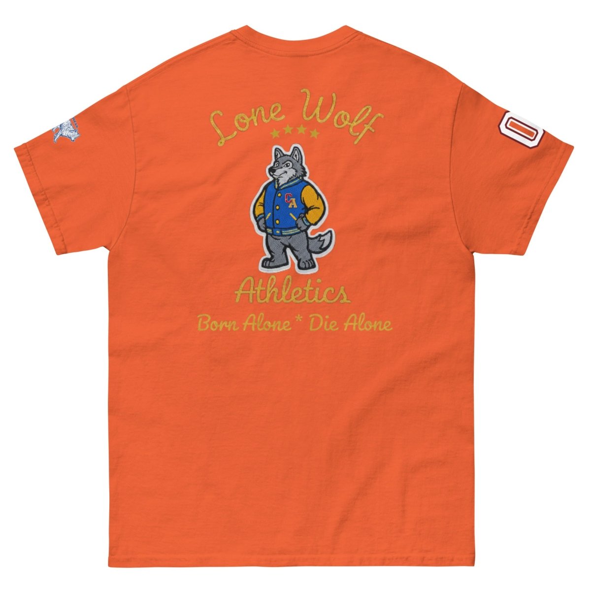 Lone Wolf Unisex Classic Tee - Chinchilla Choons
