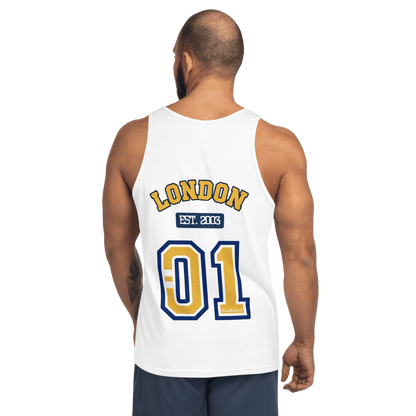London Varsity Men's Tank Top - Chinchilla Choons