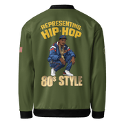 Representing Hip Hop Unisex Bomber Jacket - Chinchilla Choons