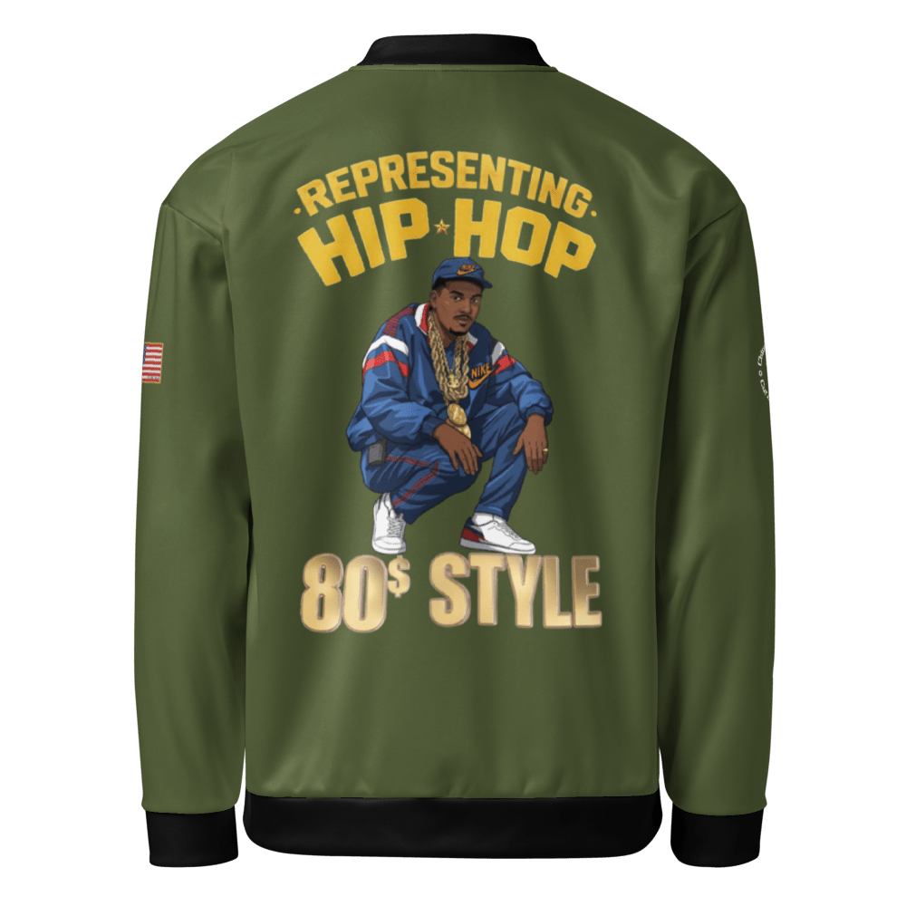 Representing Hip Hop Unisex Bomber Jacket - Chinchilla Choons