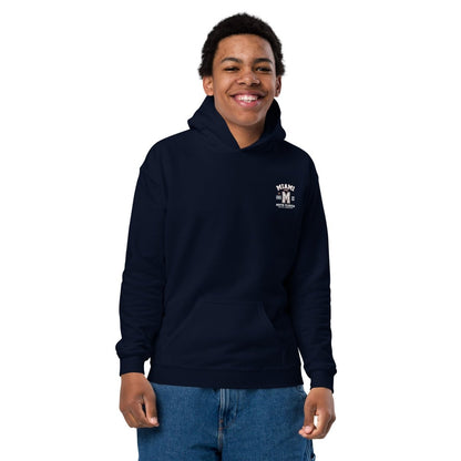 Miami Varsity Youth Heavy Blend Unisex Hoodie - Chinchilla Choons