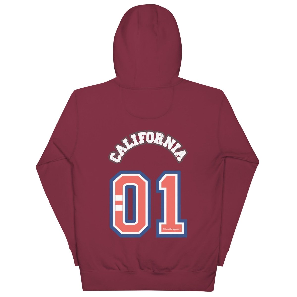 California Varsity Unisex Hoodie - Chinchilla Choons