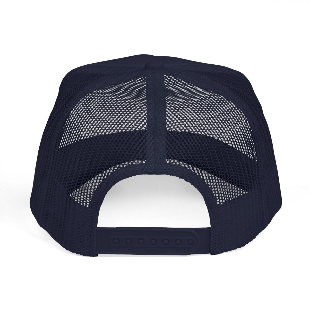 New York City Embroidered Trucker Cap (Unisex) Black & Navy - Chinchilla Choons