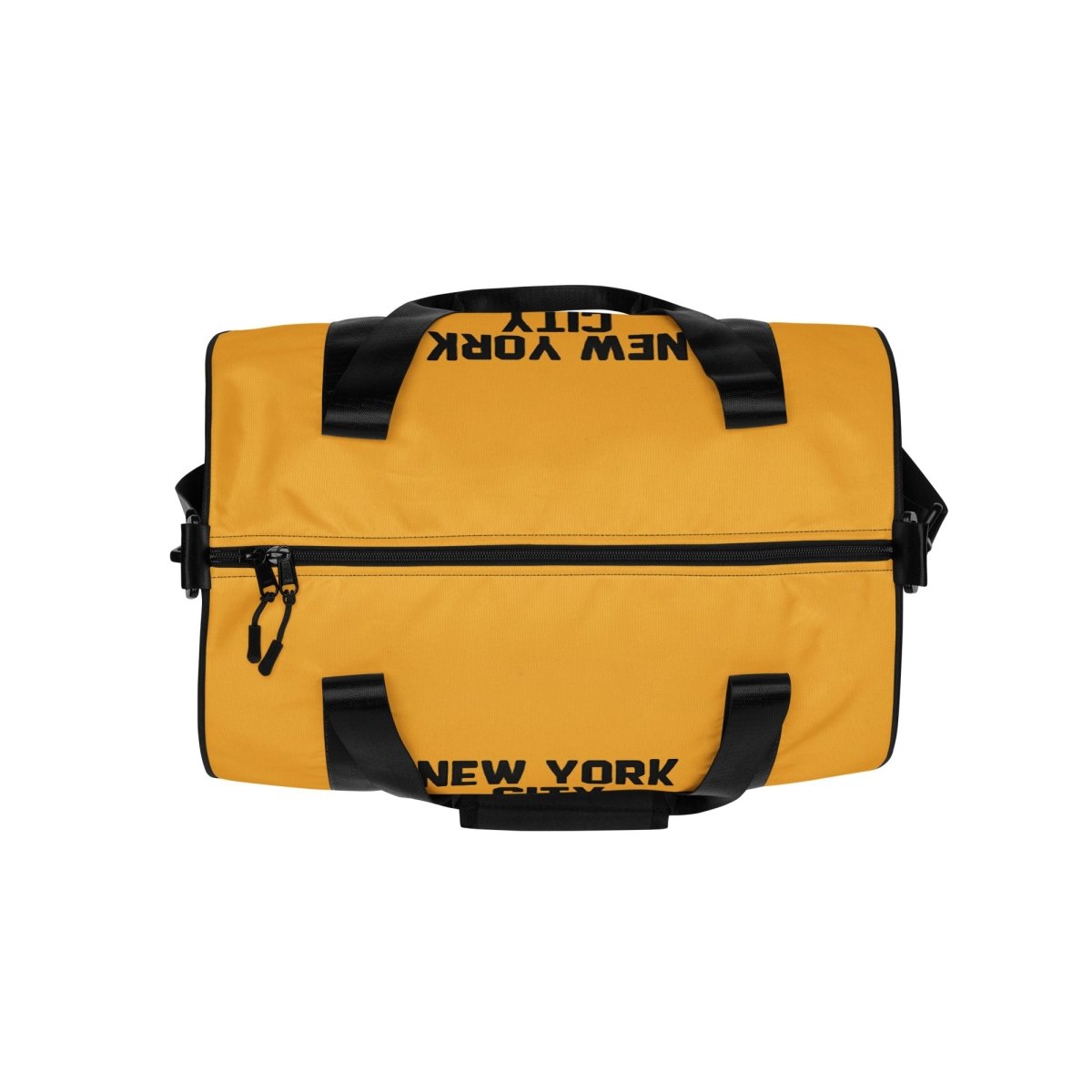 New York City Duffel Gym Bag - Gold / Black - Chinchilla Choons