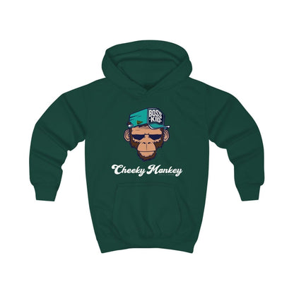 Cheeky Monkey Kids Hoodie - Chinchilla Choons