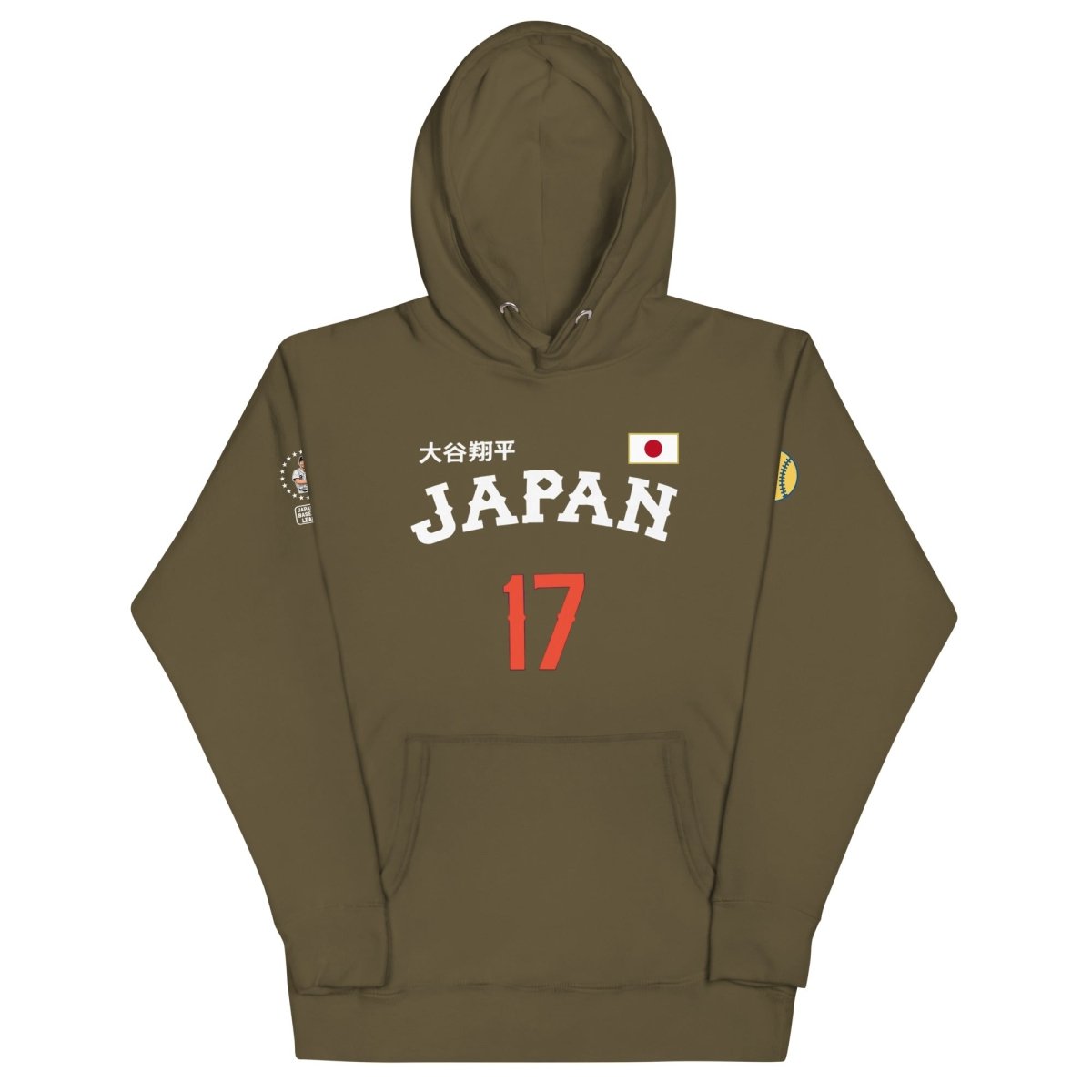 Japan Baseball Unisex Hoodie - Chinchilla Choons