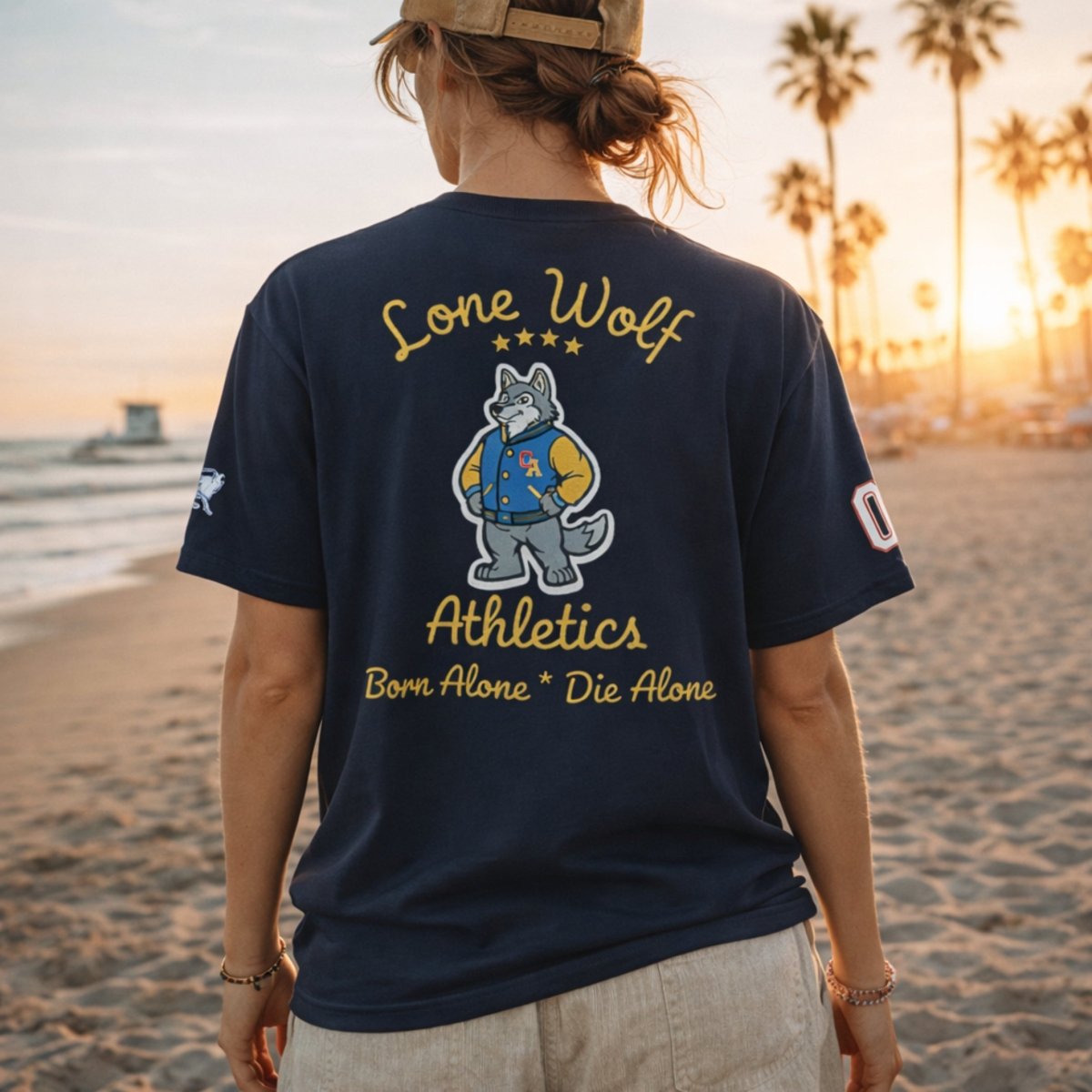 Lone Wolf Unisex Classic Tee - Chinchilla Choons