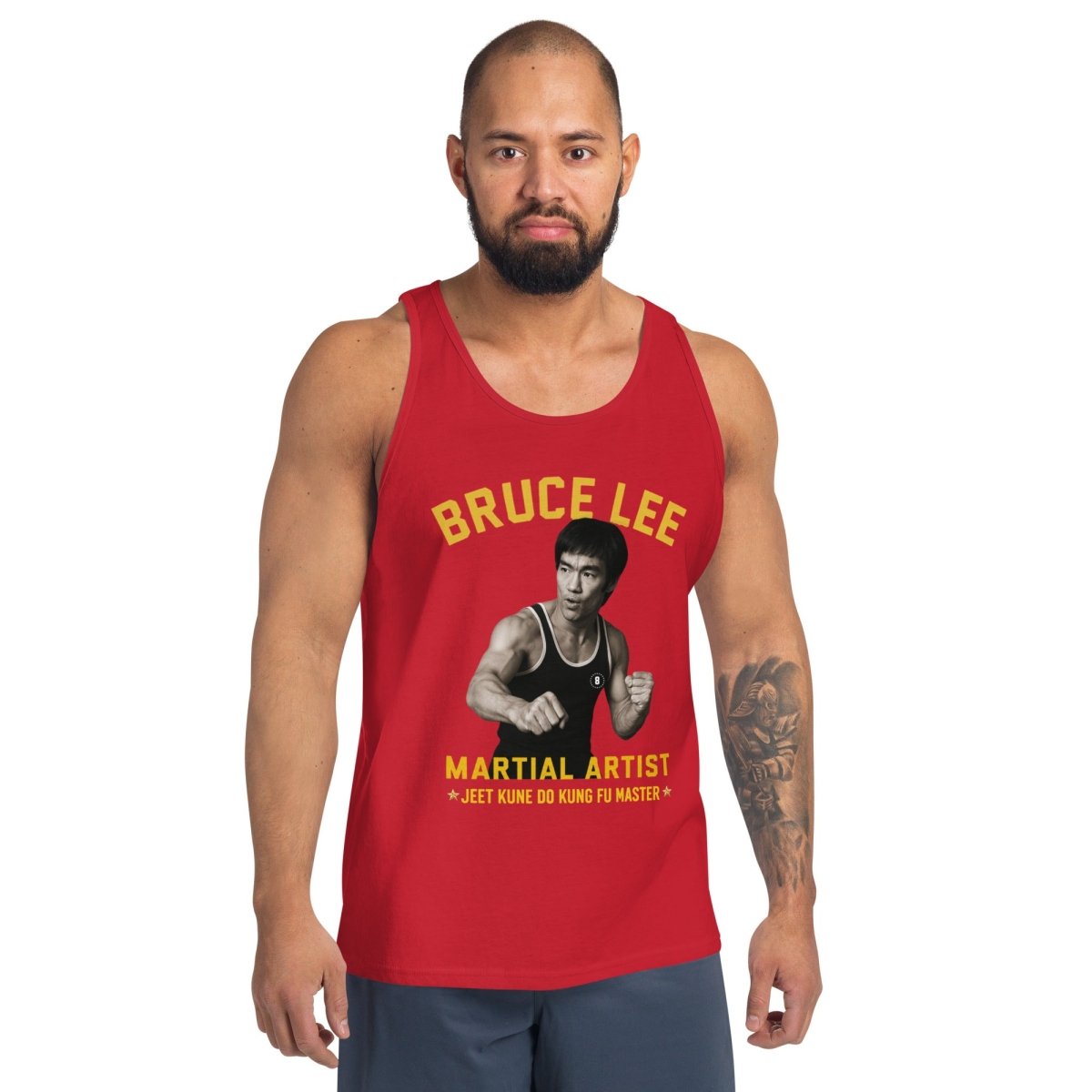 Bruce Lee Men's Tank Top - Chinchilla Choons