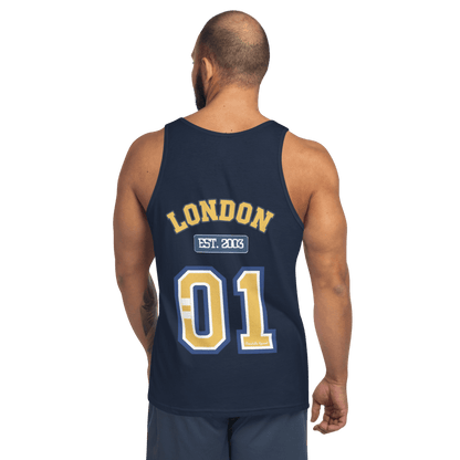 London Varsity Men's Tank Top - Chinchilla Choons