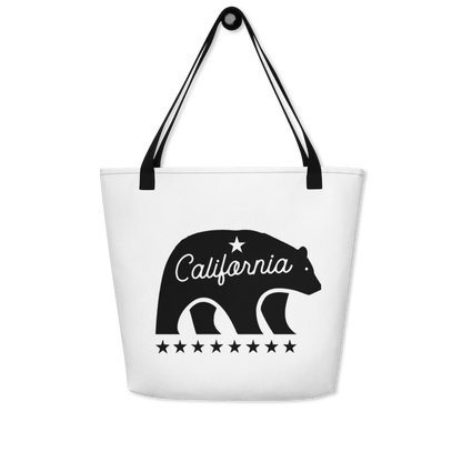 California Mascot Large Tote Bag - Chinchilla Choons
