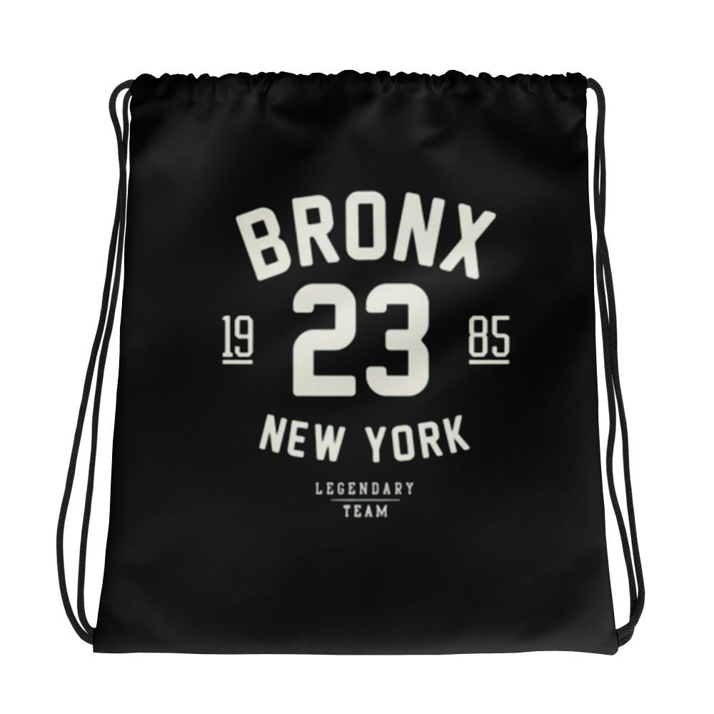 Bronx NY Drawstring Bag - Chinchilla Choons