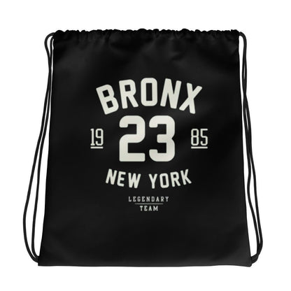 Bronx NY Drawstring Bag - Chinchilla Choons