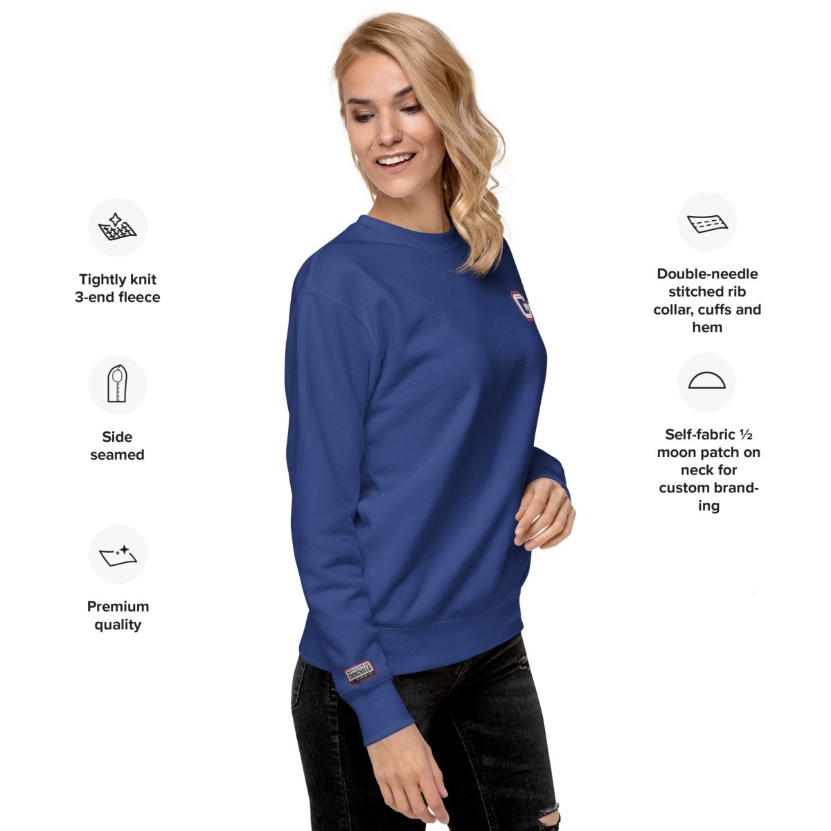 Good Times Unisex Premium Sweatshirt - Chinchilla Choons