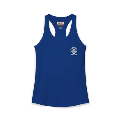 California Varsity Women's Ideal Racerback Tank Top - Chinchilla Choons