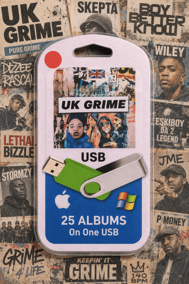 UK GRIME #2 USB - Chinchilla Choons