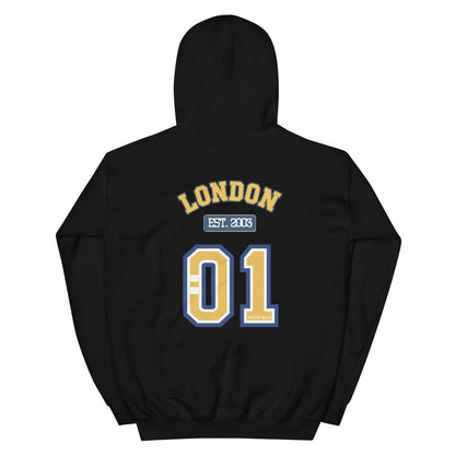 London Varsity Unisex Hoodie - Chinchilla Choons