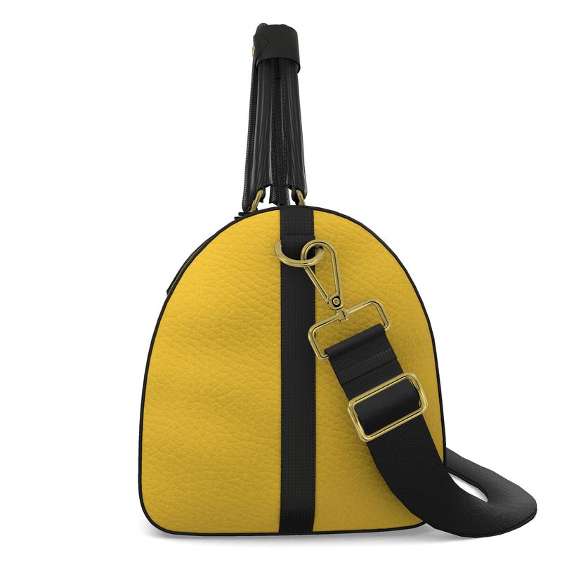 New York City Leather Duffel Bag - Chinchilla Choons