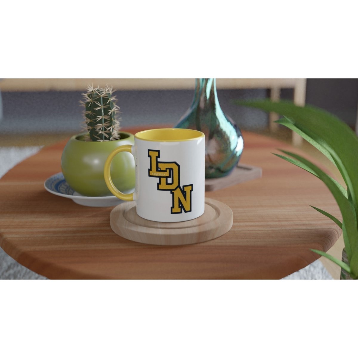 London (LDN) Ceramic Mug - Chinchilla Choons