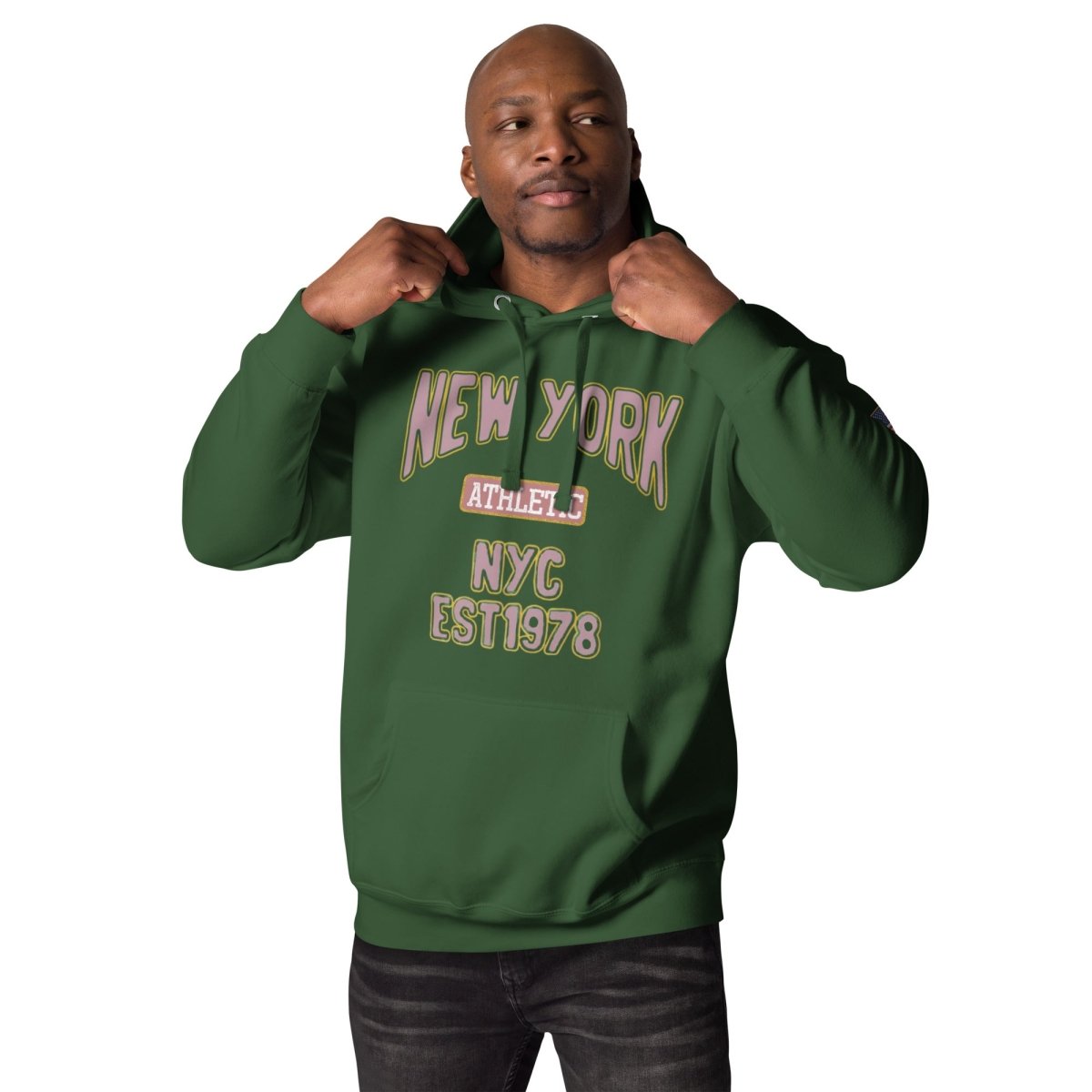 New York Athletic Premium Unisex Hoodie - Chinchilla Choons
