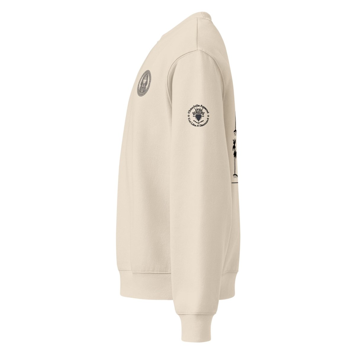 Children Of Kemet Oversized Heavyweight Sweatshirt - Chinchilla Choons