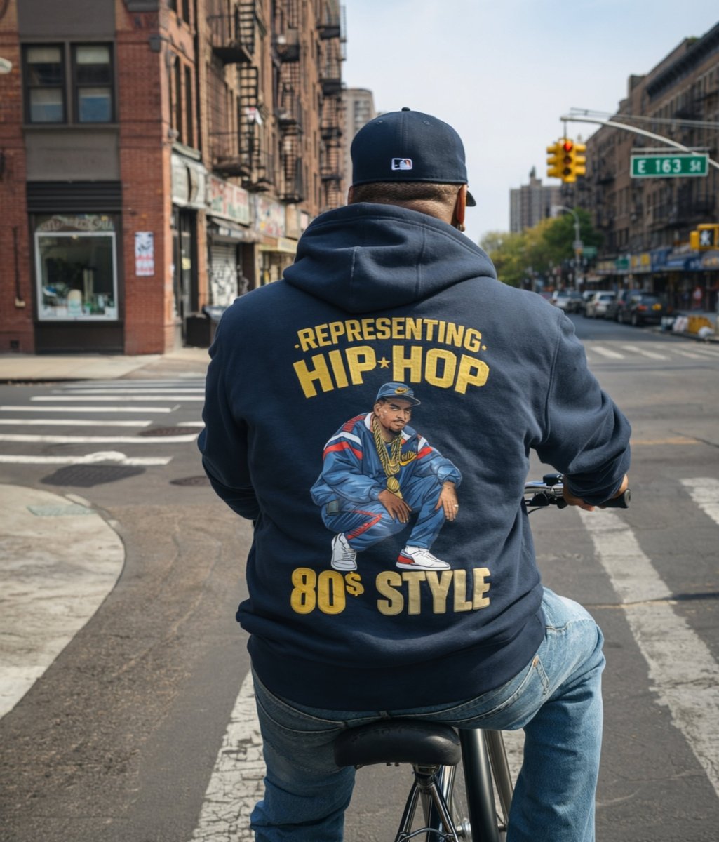 Representing Hip Hop Unisex Hoodie - Chinchilla Choons
