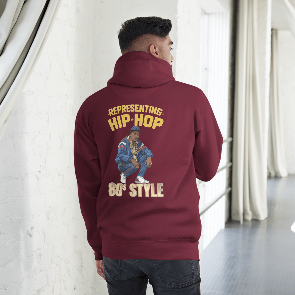 Representing Hip Hop Unisex Hoodie - Chinchilla Choons