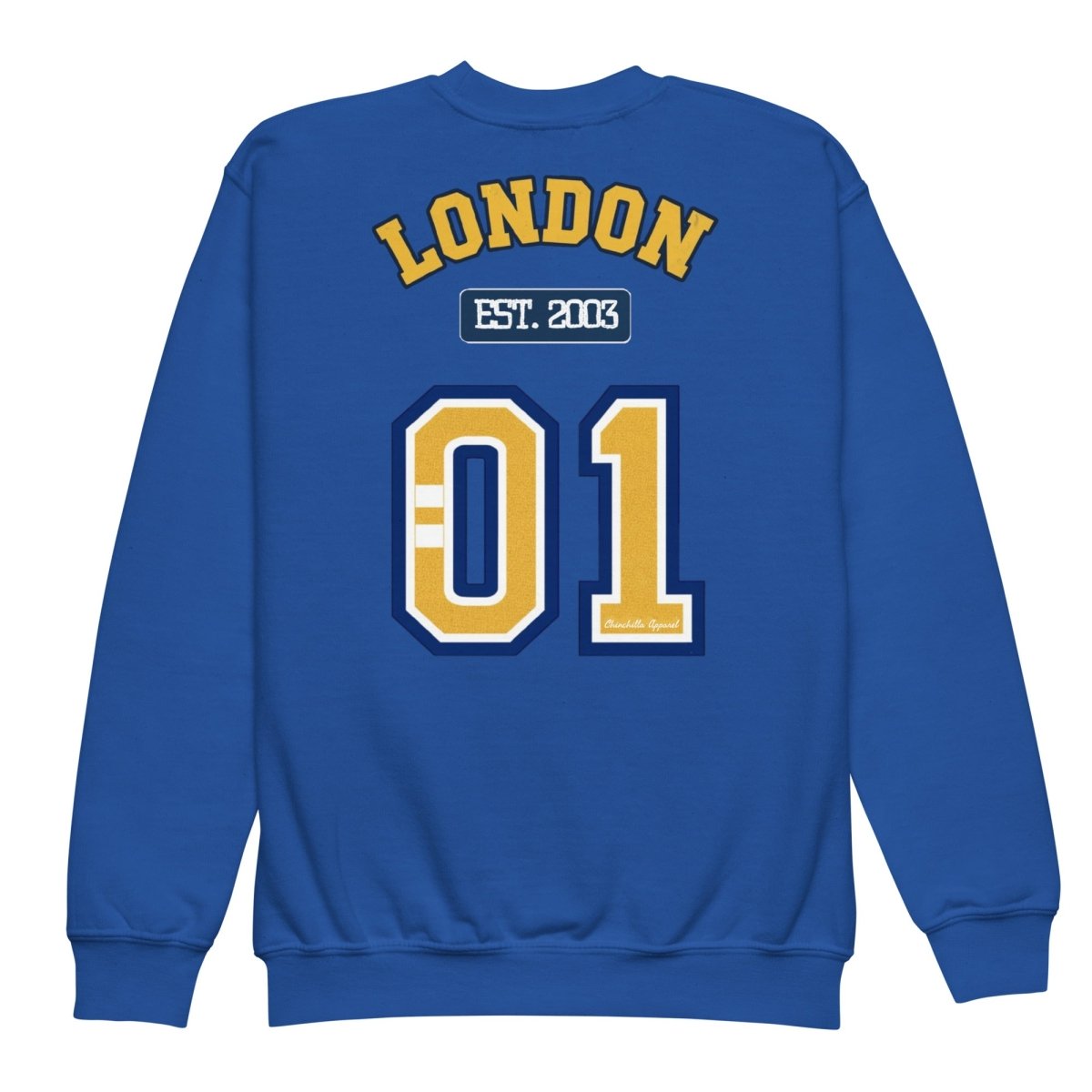 London Varsity Youth Crewneck Sweatshirt - Chinchilla Choons