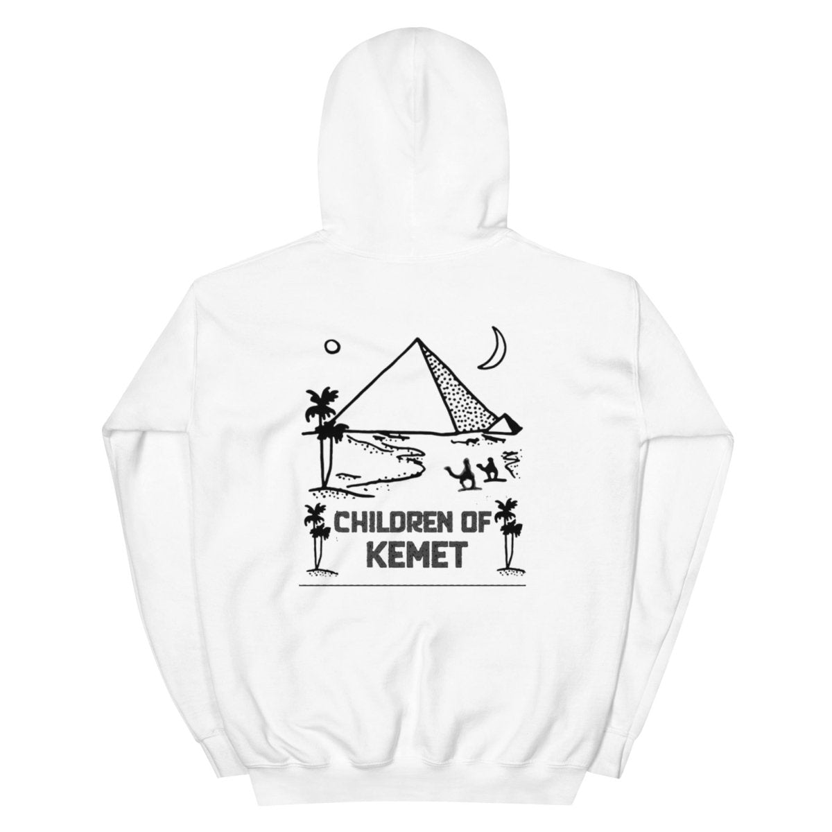 Children Of Kemet Unisex Hoodie (Yellow/Pink) - Chinchilla Choons