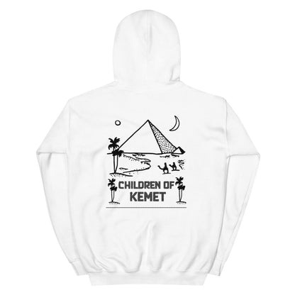 Children Of Kemet Unisex Hoodie (Yellow/Pink) - Chinchilla Choons
