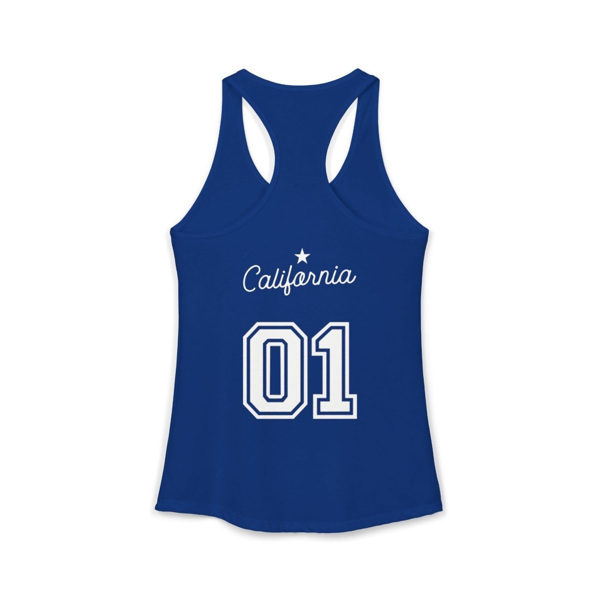 California Varsity Women's Ideal Racerback Tank Top - Chinchilla Choons