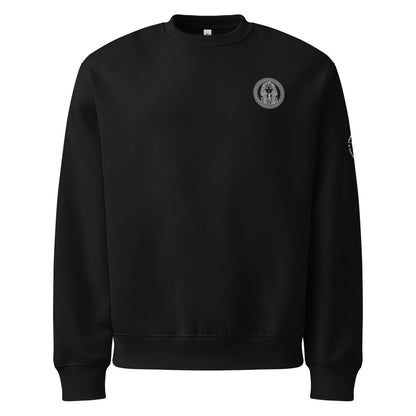 Children Of Kemet Oversized Heavyweight Sweatshirt (Black) - Chinchilla Choons