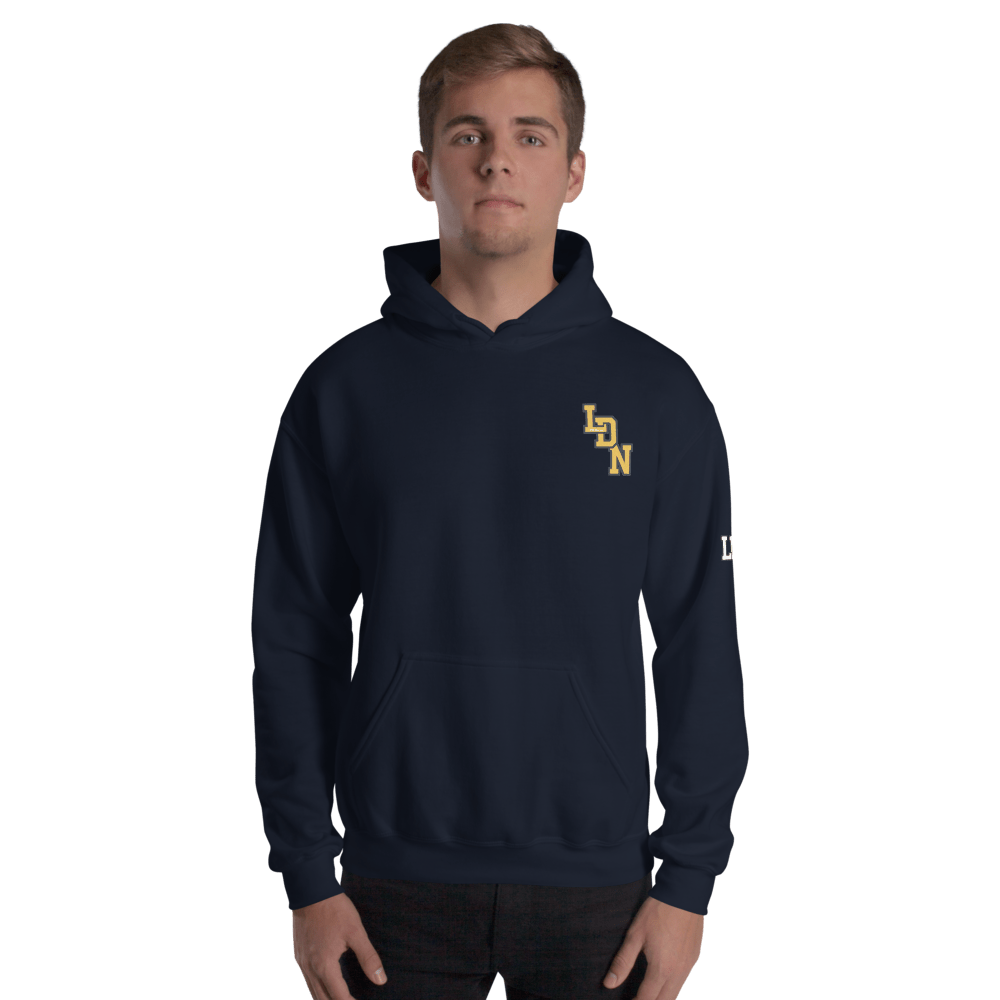 London Varsity Unisex Hoodie - Chinchilla Choons