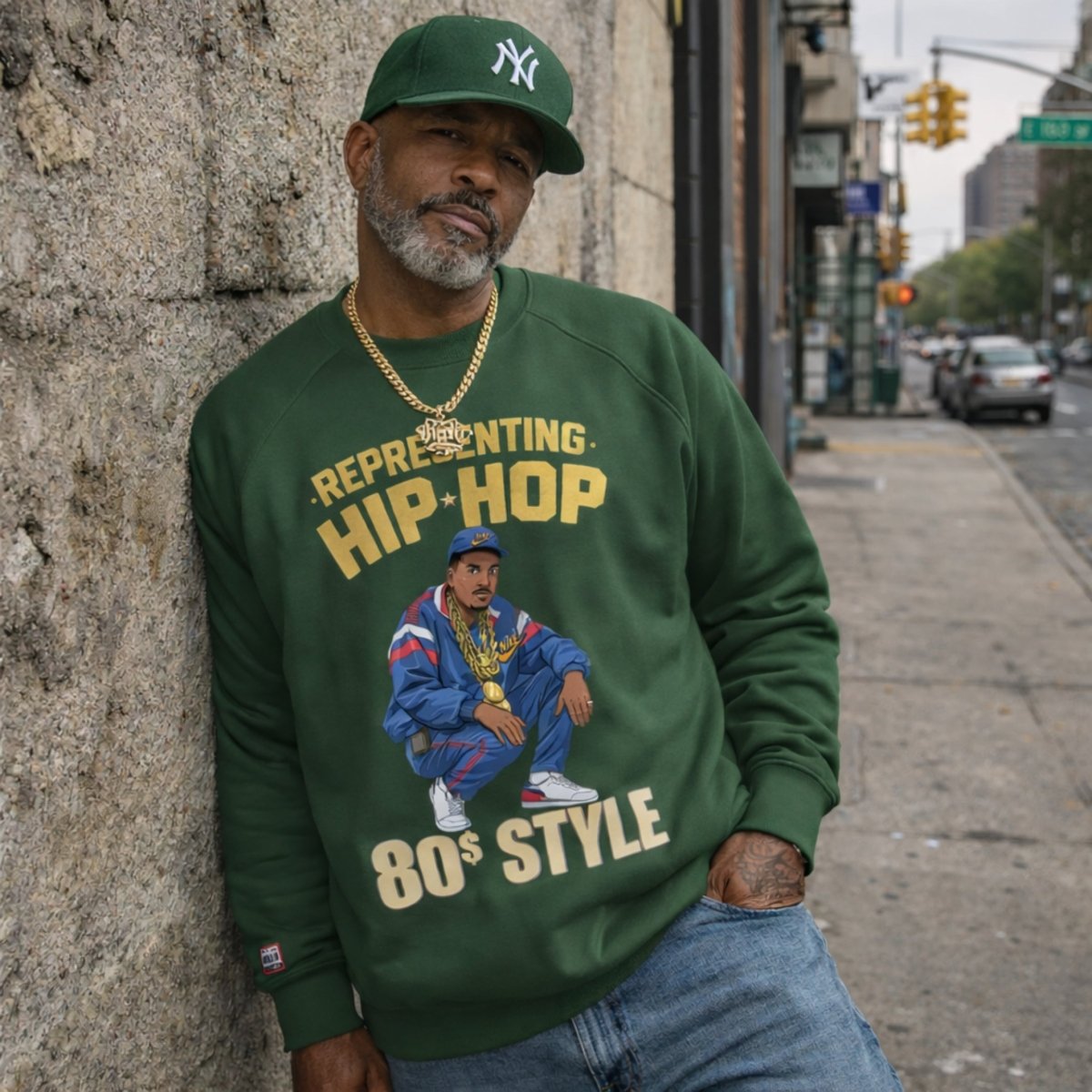 Representing Hip Hop Unisex Sweatshirt - Chinchilla Choons