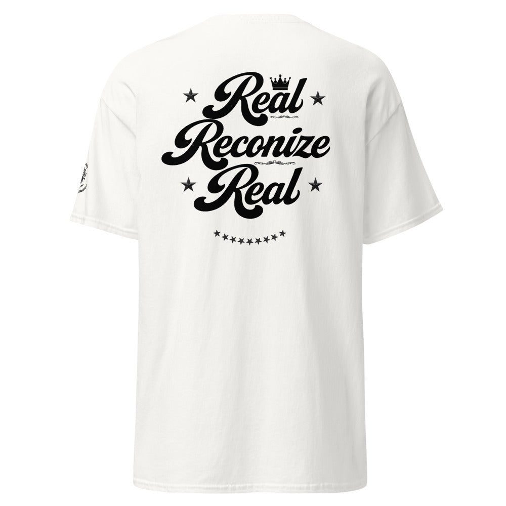 Real Reconize Real Unisex Classic Tee (Light Colours) - Chinchilla Choons