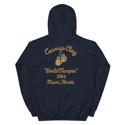 Cassius Clay Classic Unisex Hoodie - Chinchilla Choons
