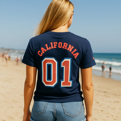 California Varsity Unisex T-Shirt - Chinchilla Choons